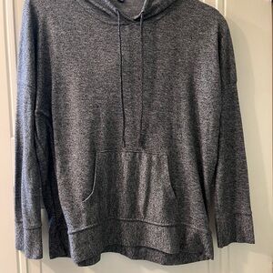 American Eagle Outfitters Women's Charcoal Heather Hoodie